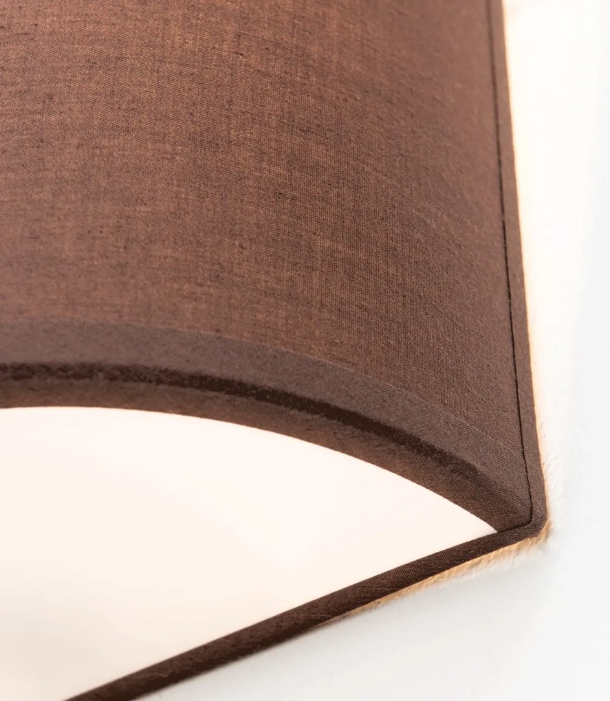 Aplica de perete design modern Ufo maro