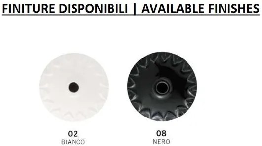 Aplica de perete design retro realizata manual din ceramica B-W