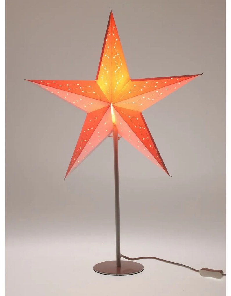 Stea de Crăciun luminoasă, înălțime 65 cm