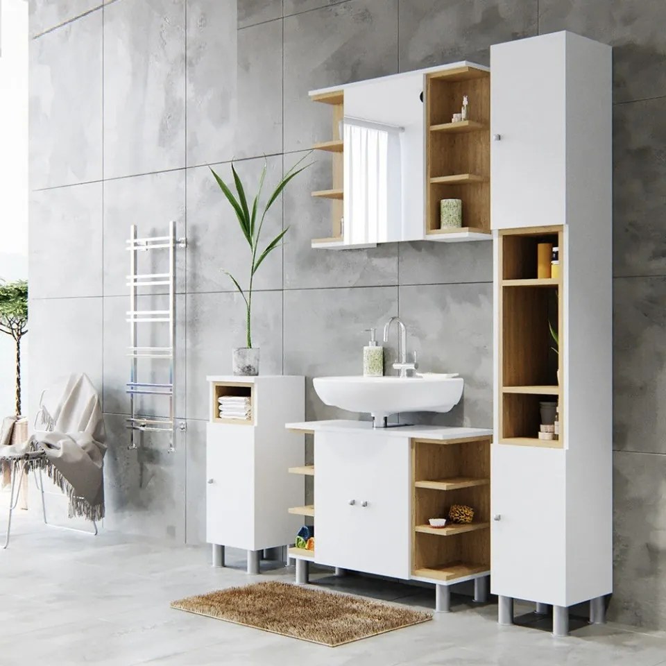 LILI205 - Comoda ingusta LILI - Mobilier Baie Alb