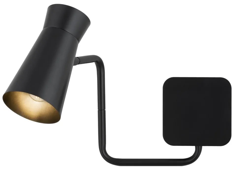 Aplica cu brat si spot directionabil LORD 8880 negru