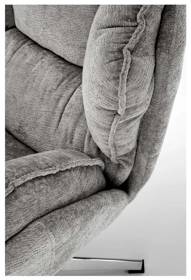 Fotoliu Hefty, gri
