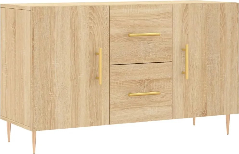 vidaXL Dulap, stejar sonoma, 100x36x60 cm, lemn compozit