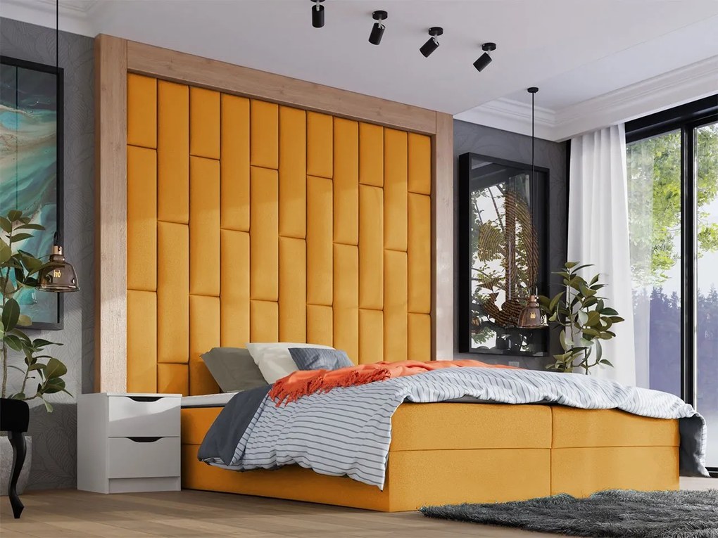 Panou tapitat pentru perete Pag 80x20