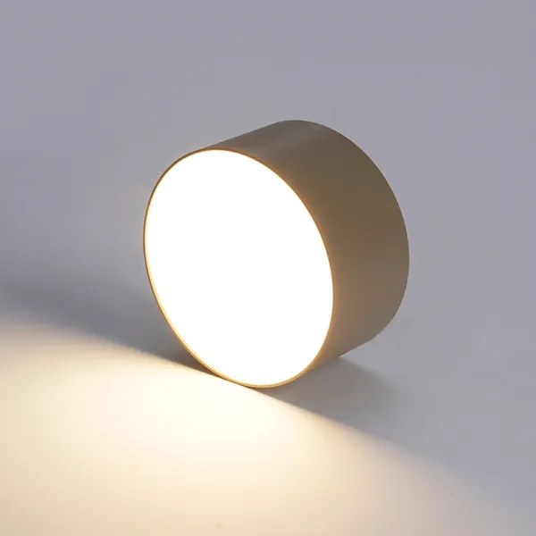 BRILAGI - Lampă de tavan pentru exterior LED FORIS LED/14W/230V Ø 12 cm bej IP44
