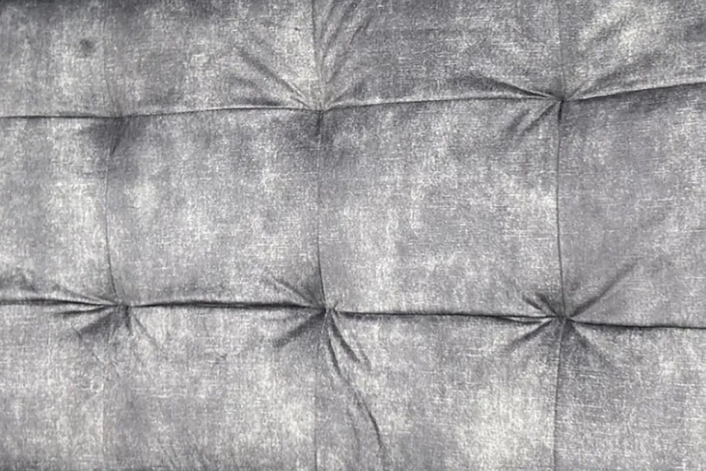 Canapea extensibila, Catifea Gri JAZZ 195cm