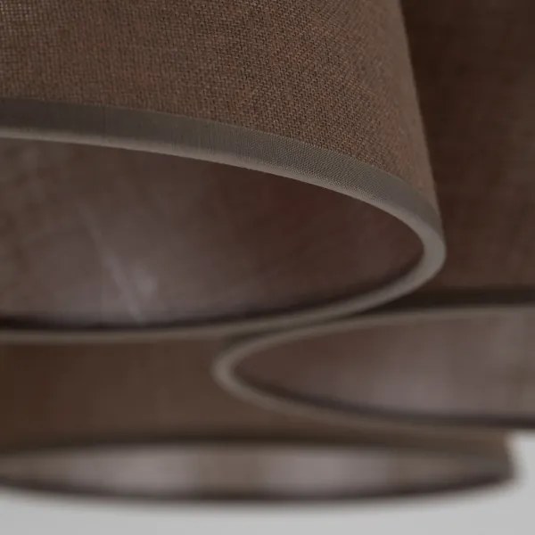 Brilagi - Lustră aplicată LATTE 5xE27/15W/230V pin/maro