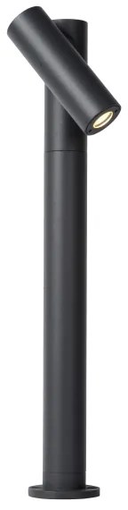 Lampă LED de exterior Lucide 27895/05/29 TATUM LED/5W/230V IP65 43 cm antracit