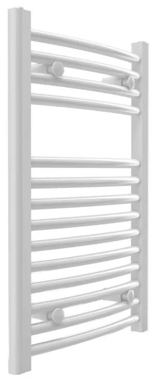 Calorifer (radiator) de baie portprosop, alb, otel, romstal vision, 450x690 mm, 377w, curbat