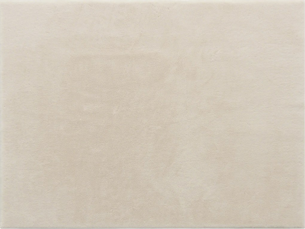 HOMCOM Covor Living 160x230 cm Lavabil la Mașina de Spălat Fire Lungi Stil Modern Covoraș pentru Camera de Zi Dormitor Crem | Aosom Romania