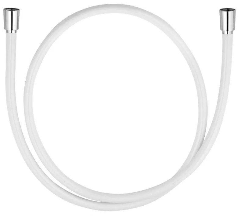 Furtun de dus Suparaflex 160 cm, alb crom Alb/Crom