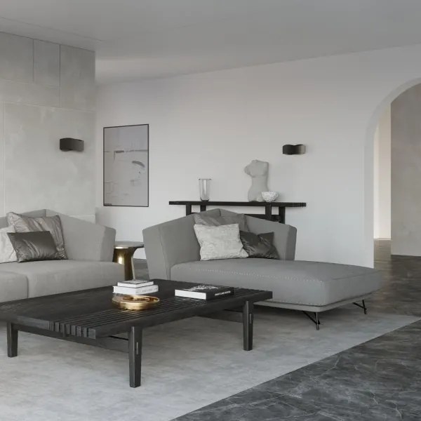 Aplică TILA 1xG9/40W/230V 30 cm neagră Sollux SL.1019