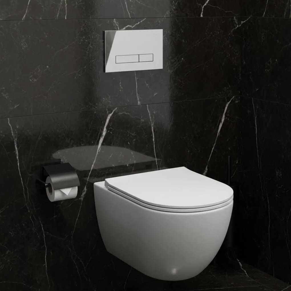 Clapeta pentru rezervor incastrat Rea HD K011A-Q Chrome