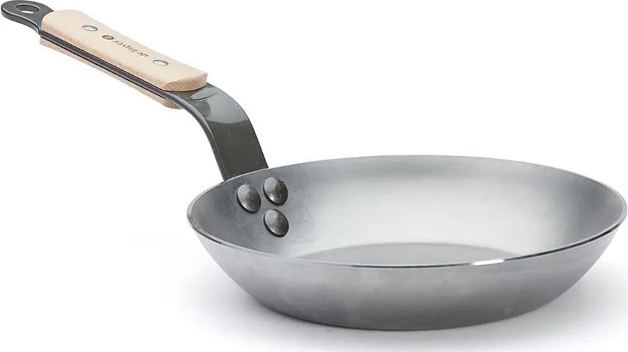 De Buyer 5710.20 - Tigaie MINERAL B BOIS, 20 cm, din oțel