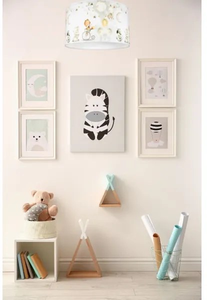 Plafonieră pentru copii CIRCUS 1xE27/60W/230V