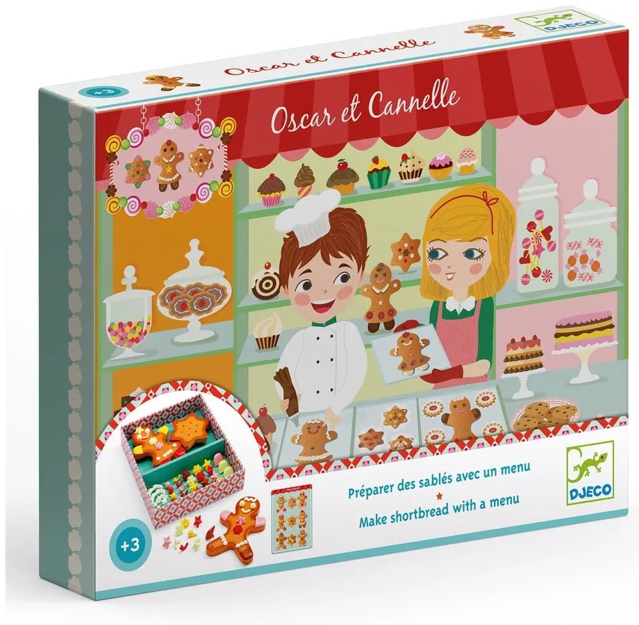 Set creativ pentru copii Djeco „Turtă Dulce”