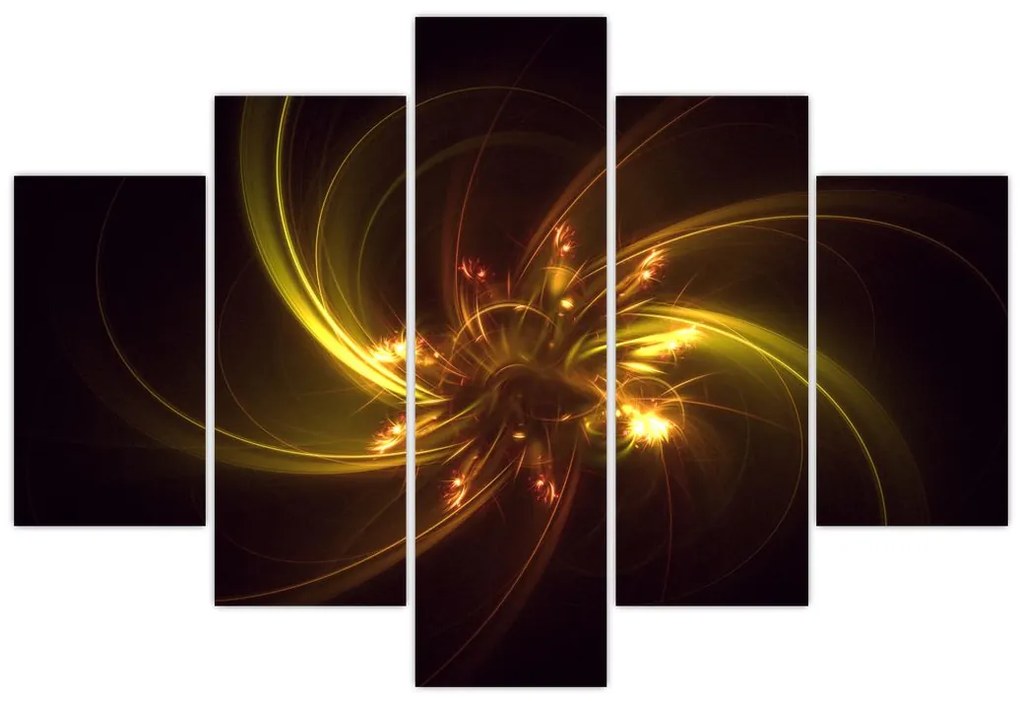 Tablou - abstracție cu elice (150x105 cm)