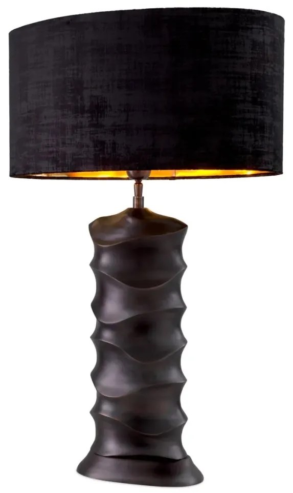 Veioza, Lampa de masa design LUX Rapho, bronz
