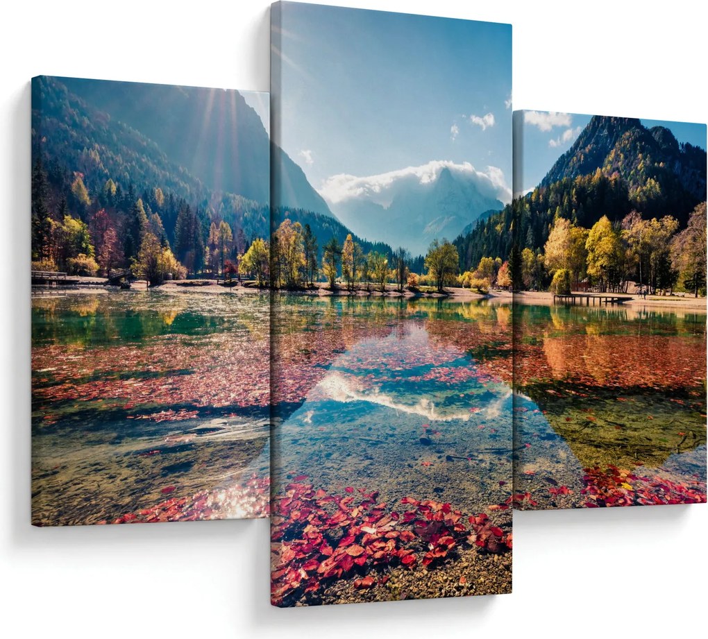 Tablou - Lacul Jasna, Gozd Martuljek, Alpii Iulieni, Slovenia (90x60 cm)
