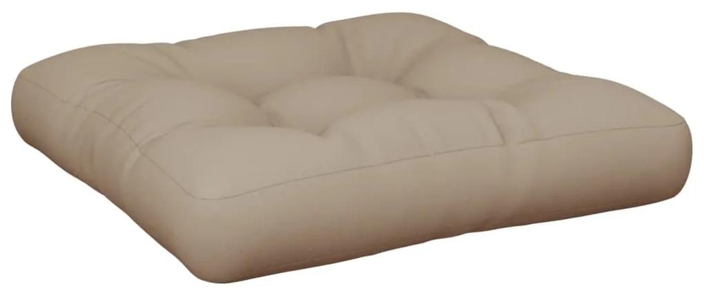 Perne pentru canapea din paleti, 2 buc., gri taupe 2, Gri taupe, 60 x 60 x 10 cm