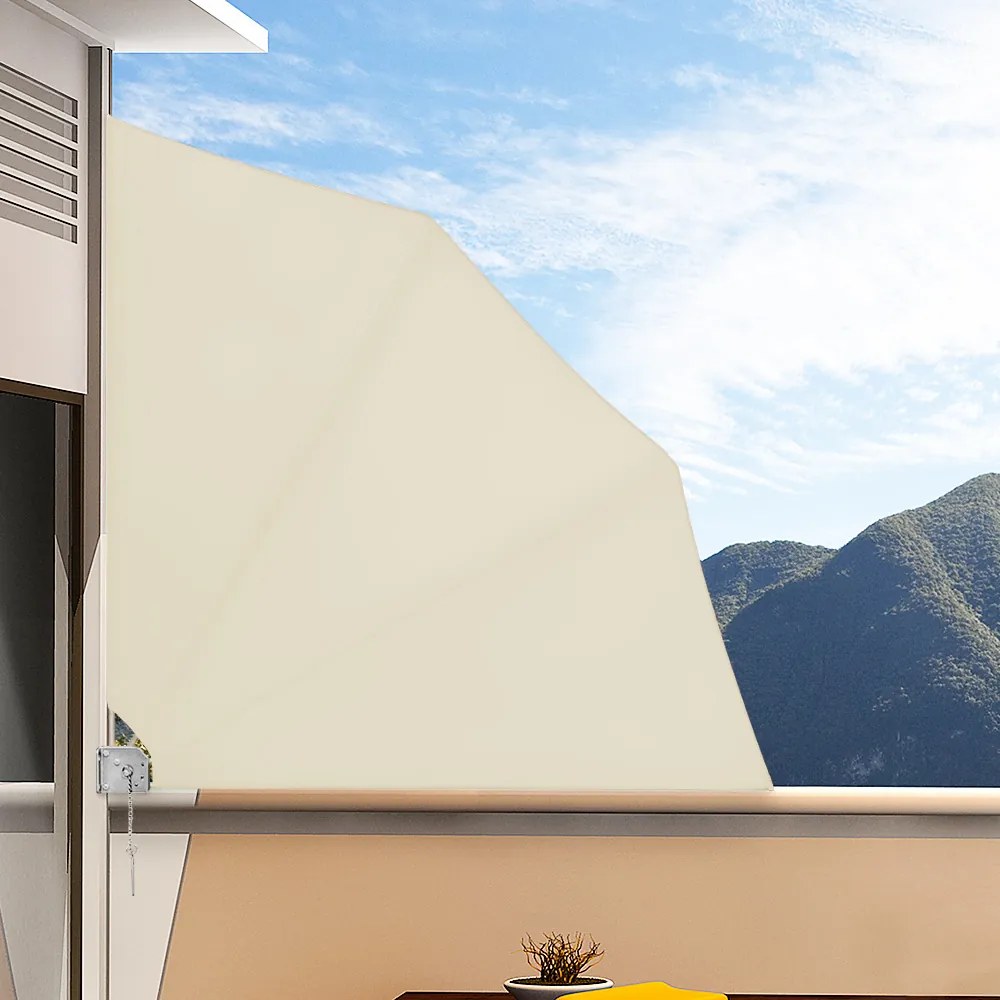 Deuba Paravan de balcon 140x140 cm - bej