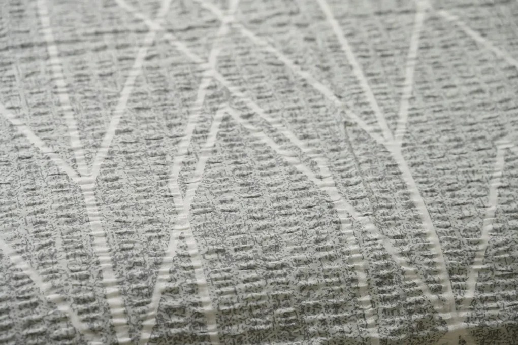 Lenjerie de pat din bumbac Renforce CREP GRAY STRIPES gri Dimensiune lenjerie de pat: 70 x 90 cm | 140 x 200 cm