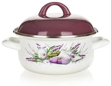 Cratiță emailată Banquet LAVENDER 20 cm, diam. 20 cm