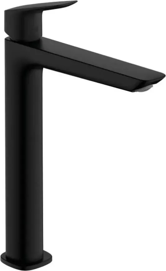 Baterie lavoar monocomanda negru mat Hansgrohe Logis 240