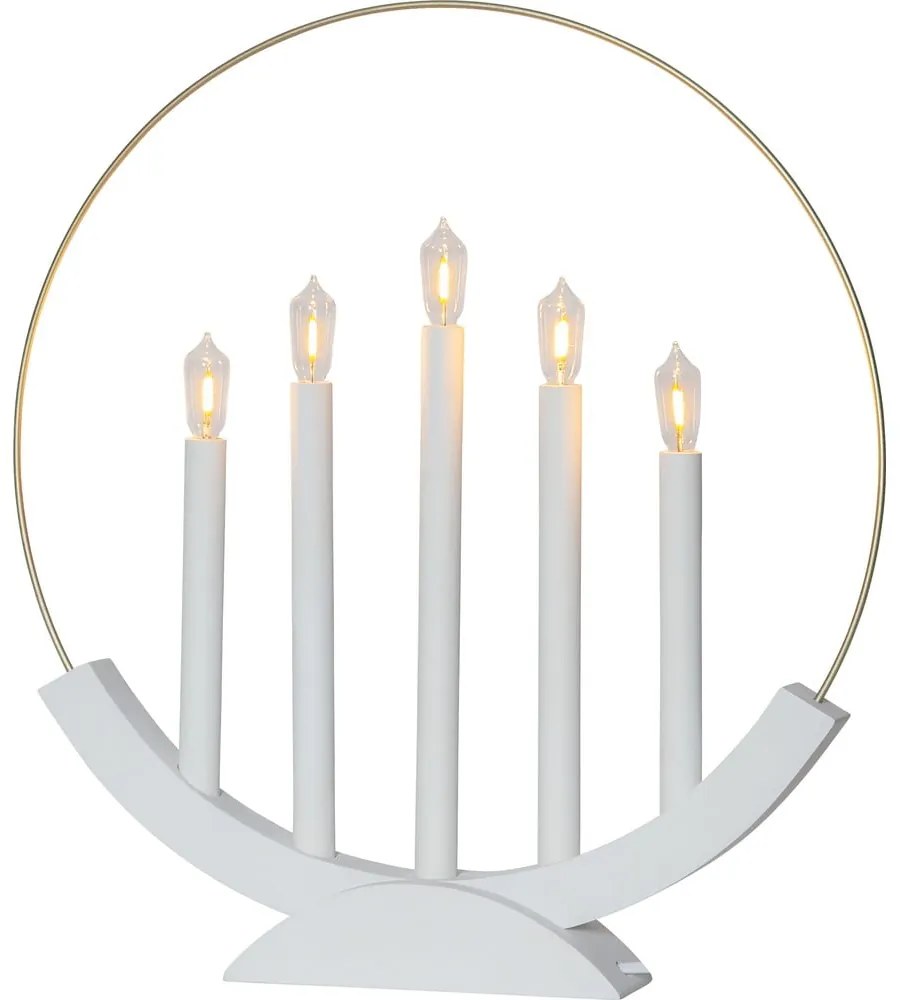 Decorațiune luminoasă de Crăciun albă Brace – Star Trading