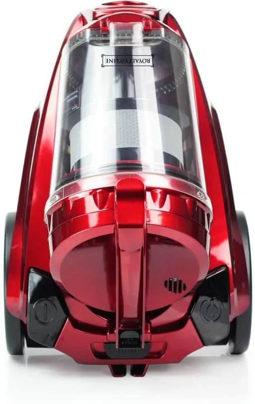 Aspirator fara sac Royalty Line RL-BSCM1400.60, 850W, 3 litri, Filtru HEPA, Ciclon, Rosu