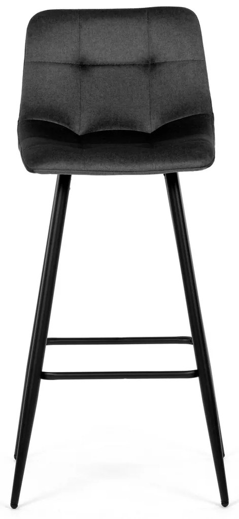 Set de scaune de bar B-X7015 GREY2, 4 buc