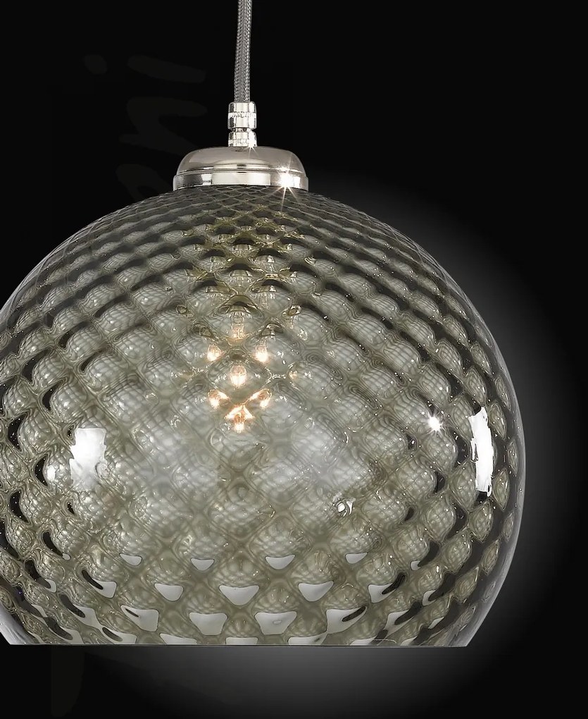 Lustra, Pendul modern design italian 10010 fumuriu