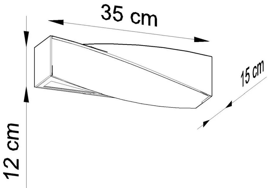 Aplică de perete Sollux Taurus Mini
