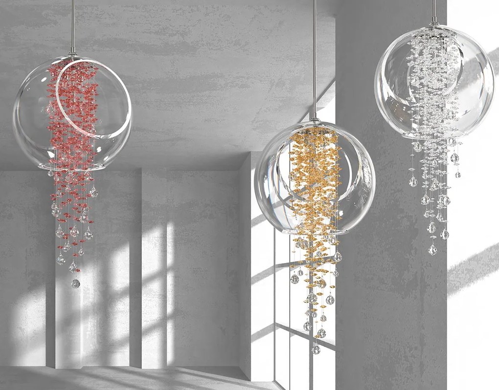 Lustra moderna Vision design LUX ALIA 02 B – CH