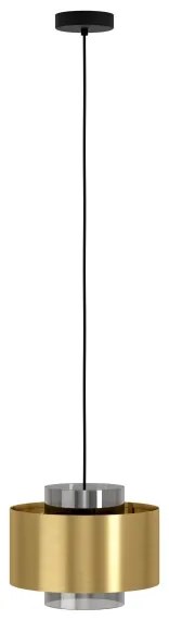 Lustră pe cablu Eglo 390066 DUGLIA 1xE27/40W/230V auriu