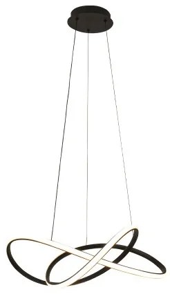 Lustră LED reglabilă suspendată pe cablu LED/85W/230V 3000-6500K + telecomandă