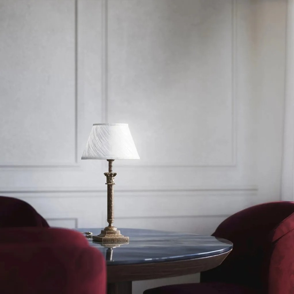 Veioza, Lampa de masa stil italian din alama Classic