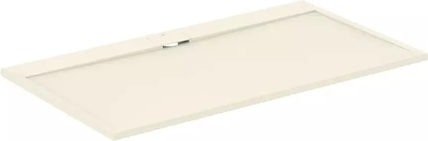 Cadita de dus dreptunghiulara Ideal Standard i.life Ultra Flat S nisipiu 180x100 cm