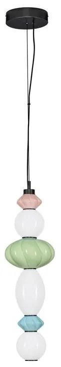 Pendul LED decorativ ceramic Verde, Albastru, Alb, Roz, ONETA