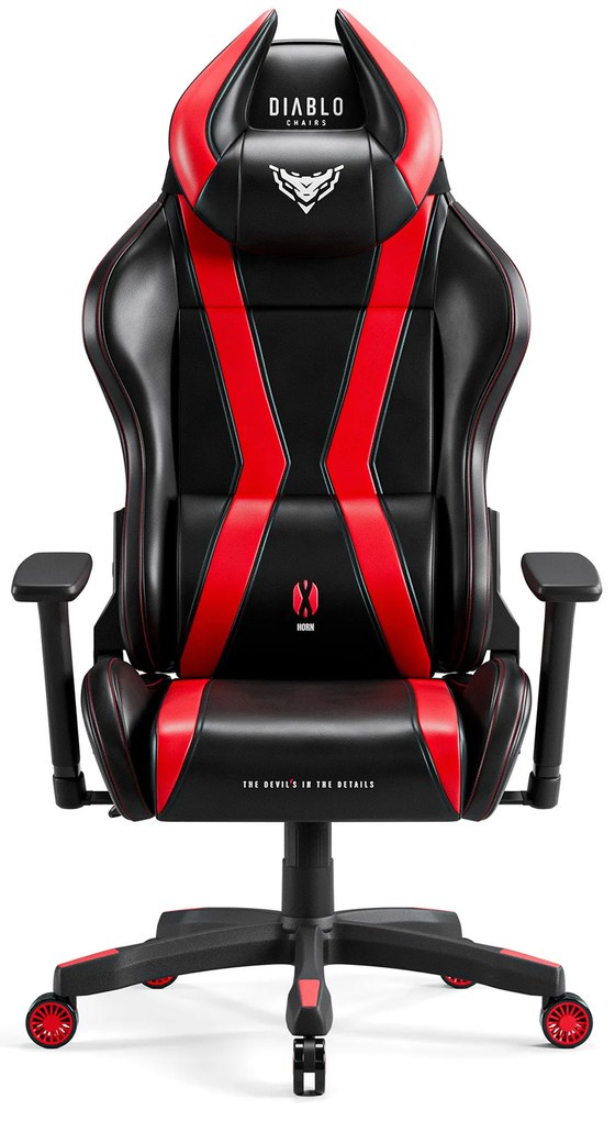 Scaun gaming Diablo X-Horn 2.0 Normal Size: negru-roșu