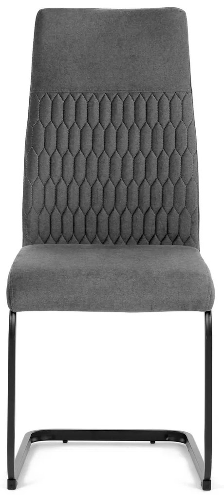 Set de scaune de sufragerie DCL-X7018 GREY2, 4 buc