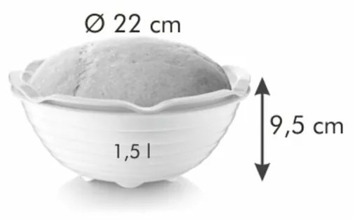 Tescoma Della Casa Formă cu bol pentru pâine de  casă