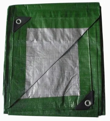 Prelată verde-argintie rezistentă la îngheţ 10m x 15m