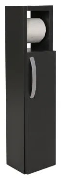 Dulap cu suport de hârtie igienică STAR 65x15 cm antracit