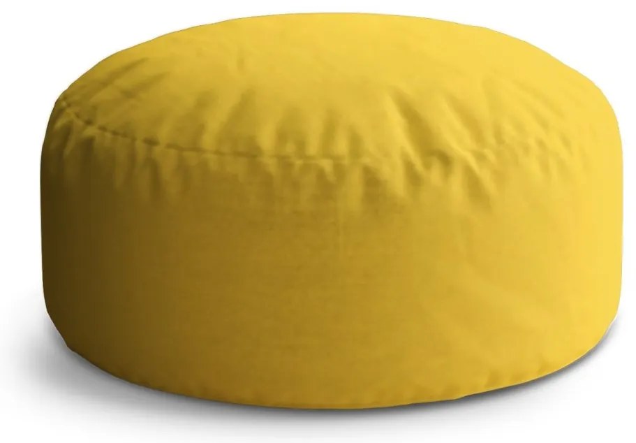 Taburet Circle galben 3, galben