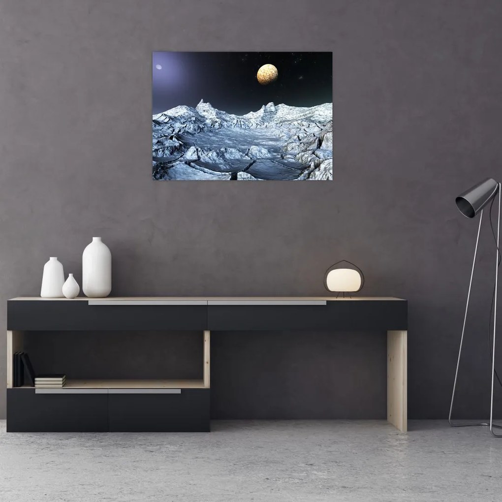 Tablou cu sat (70x50 cm)