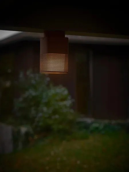 Nordlux - Plafonieră de exterior SIDARA, 1x E27, 15W, 230V, IP54, maro