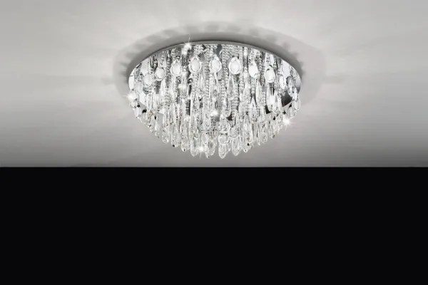 Eglo 93434 - Plafonieră CALAONDA 10xG9/33W/230V, diametru 76 cm