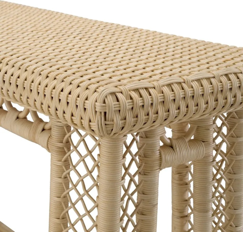 Consola din ratan natural design LUX Saba