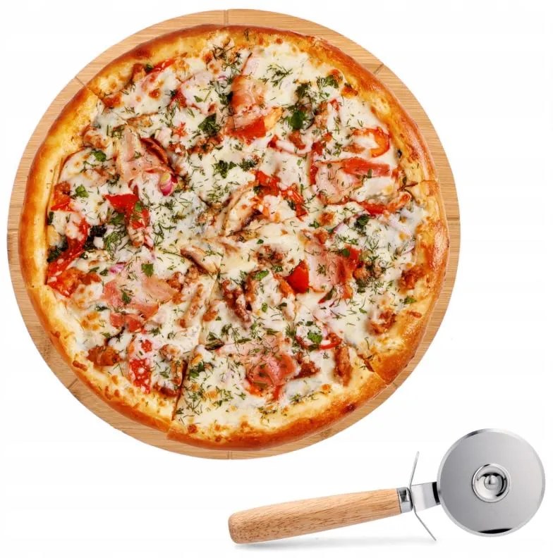 ShopJK PLACĂ PENTRU PIZZA CU FELIETOR MUT6435